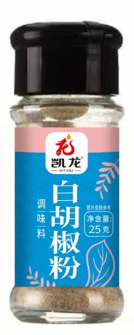 瓶白胡椒粉25g